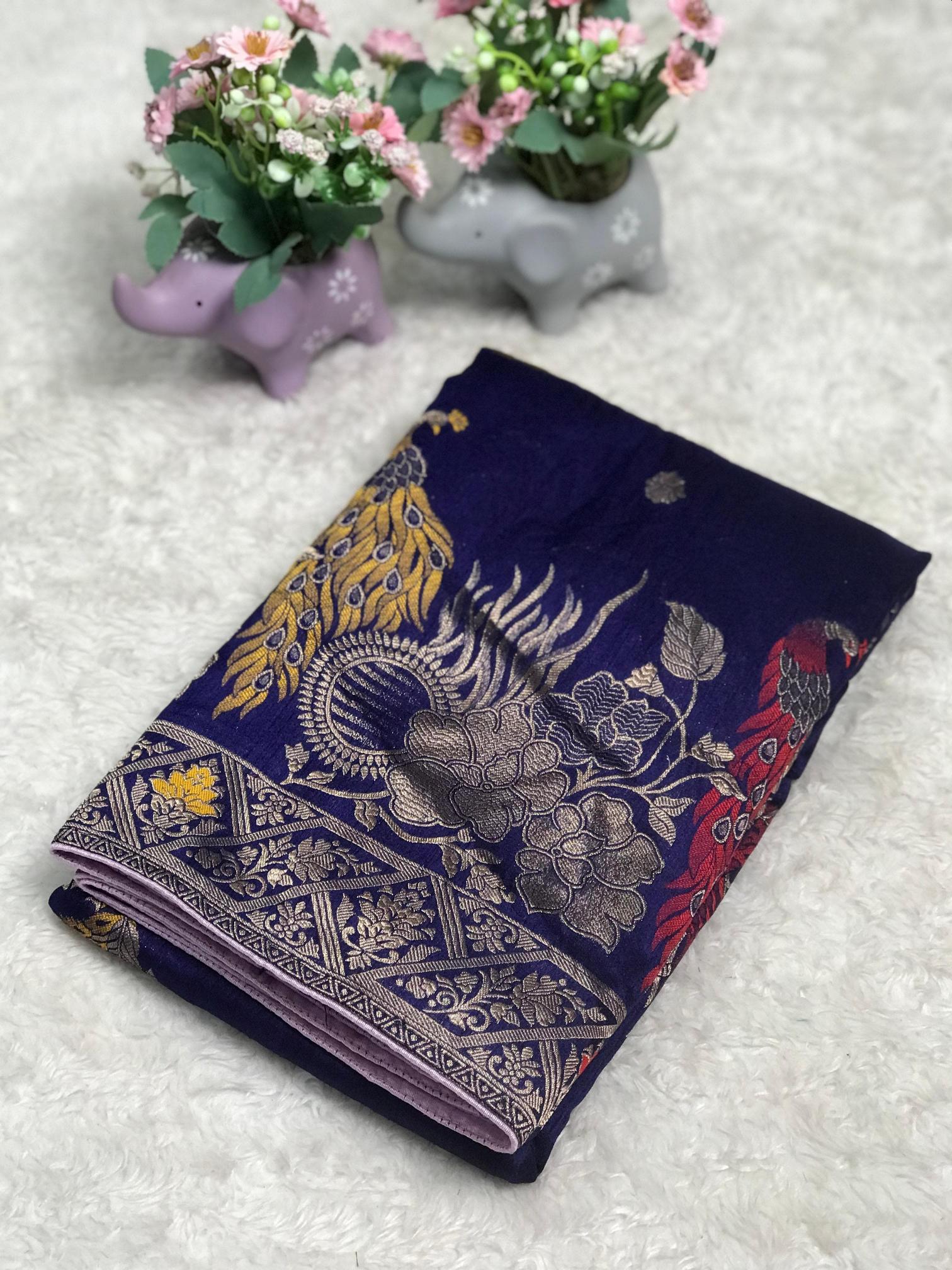 Komal-vol-3 pure soft banarasi khadi georgette silk saree surat market