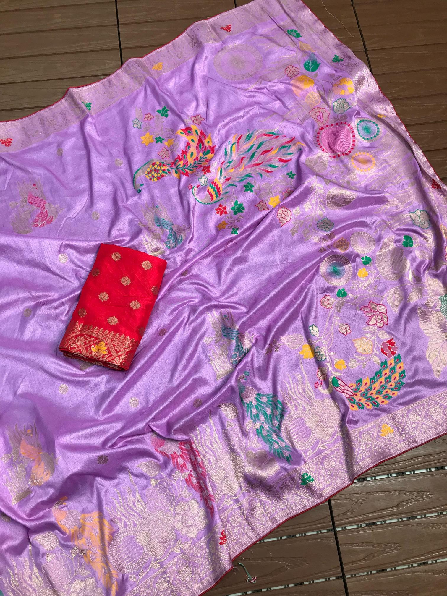Komal-vol-3 pure soft banarasi khadi georgette silk saree surat market