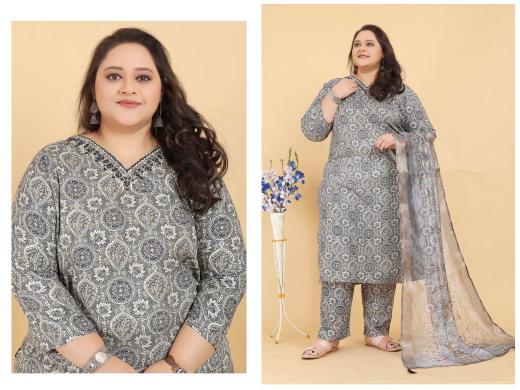 Moksh international big size royal vol 1 riyon export top bottom dupatta kurti manufacturer