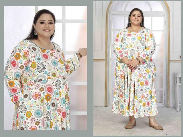 Moksh international plus size color vol 2 riyon export designer kurtis ebay india