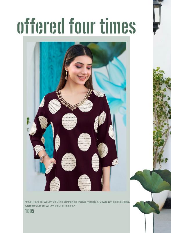 Radhika lifestyle zion vol 1 catalog summer reyon foil print co ord set wholesale