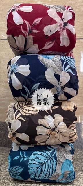 Sajni georgette print Cloth fabrics market in Mumbai near me