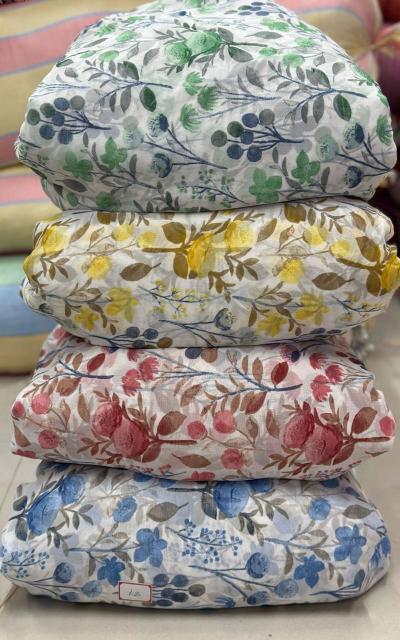 Sajni georgette print fabrics Textile market in Mumbai