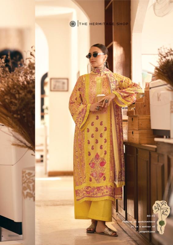 The hermitage shop bagh edition 3 lawn digital prints wholesale market in mumbai for dress materials