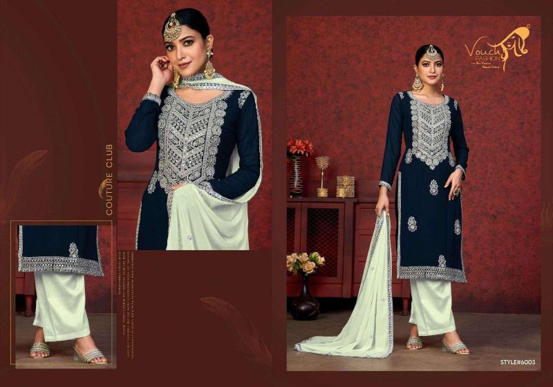 Vouch noor mahal vol 1 heavy georgette catalog wholesale price cotton dress materials in chennai