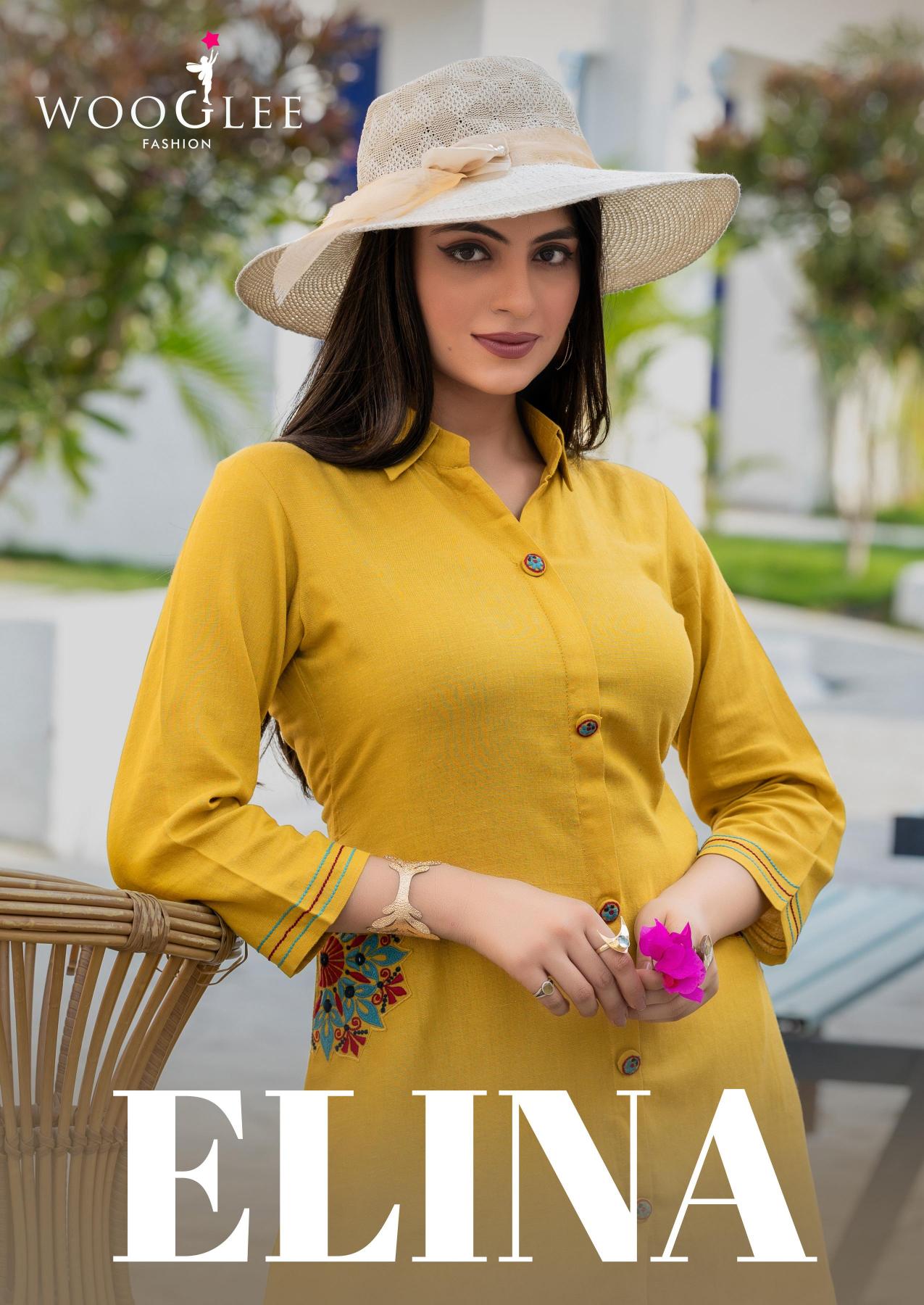 Wooglee elina cotton slubb cord set kurtis manufacturers in india