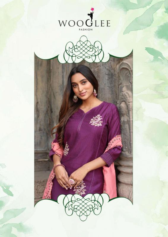 Wooglee saugaat viscose weaving 3 pcs catalog jaipuri short kurtis wholesale