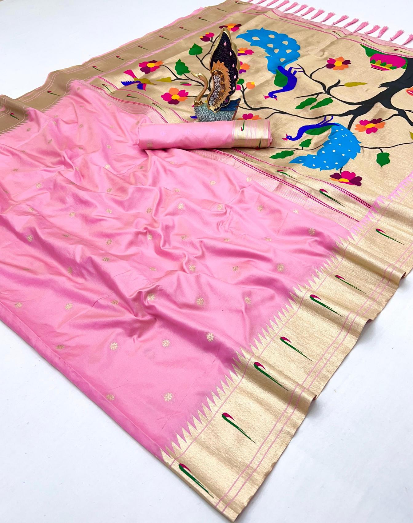 Anupama karma paithani voL-3 silk surat me saree wholesale market price list