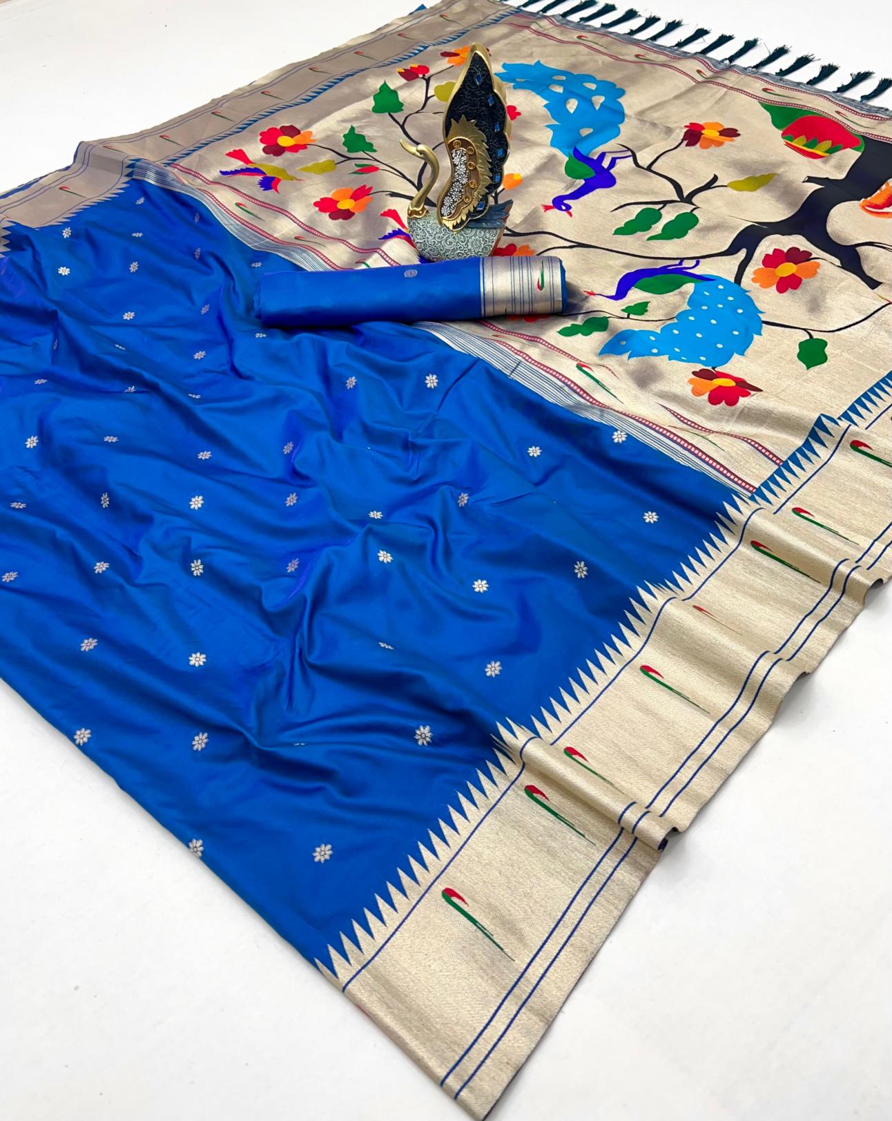 Anupama karma paithani voL-3 silk surat me saree wholesale market price list