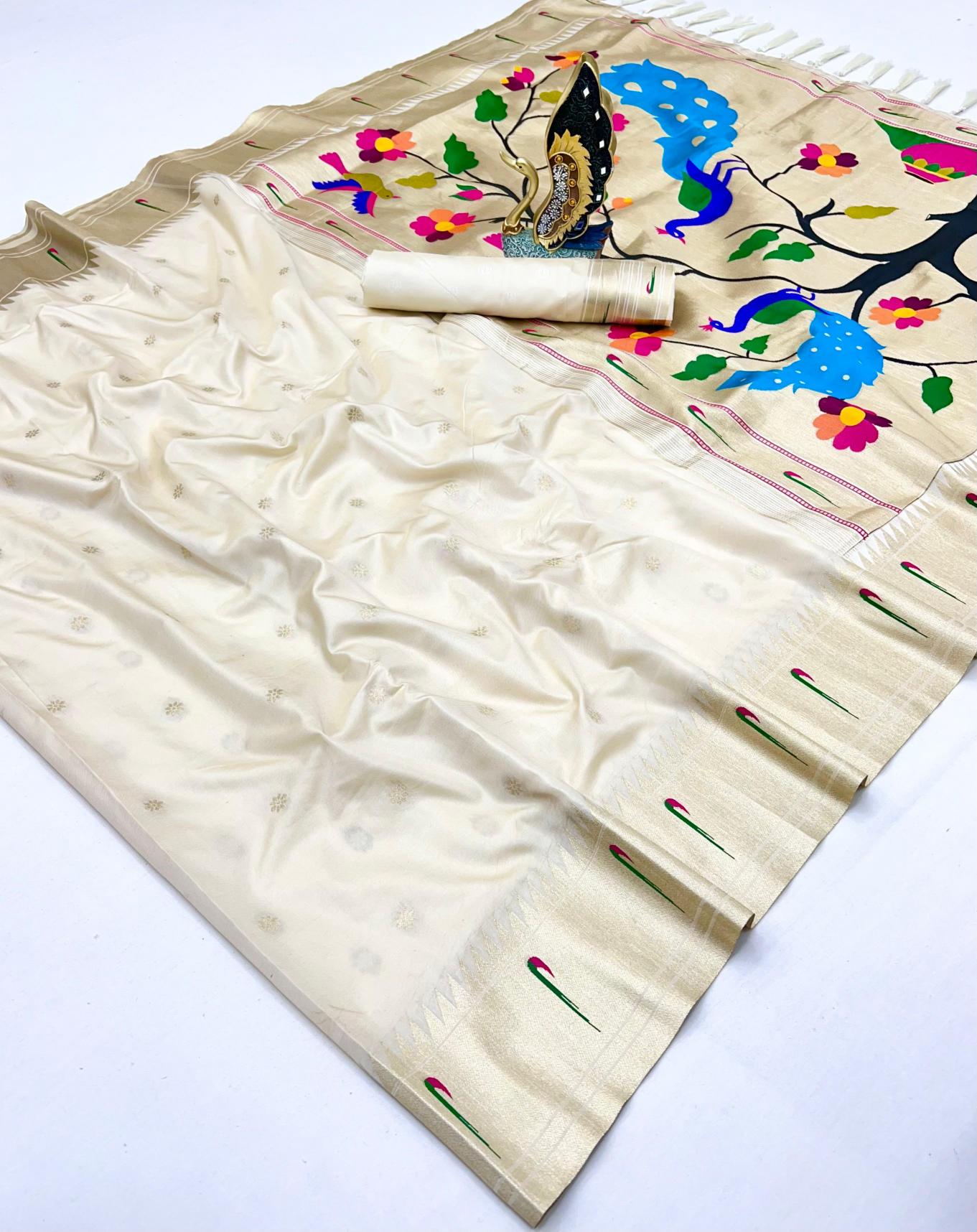 Anupama karma paithani voL-3 silk surat me saree wholesale market price list