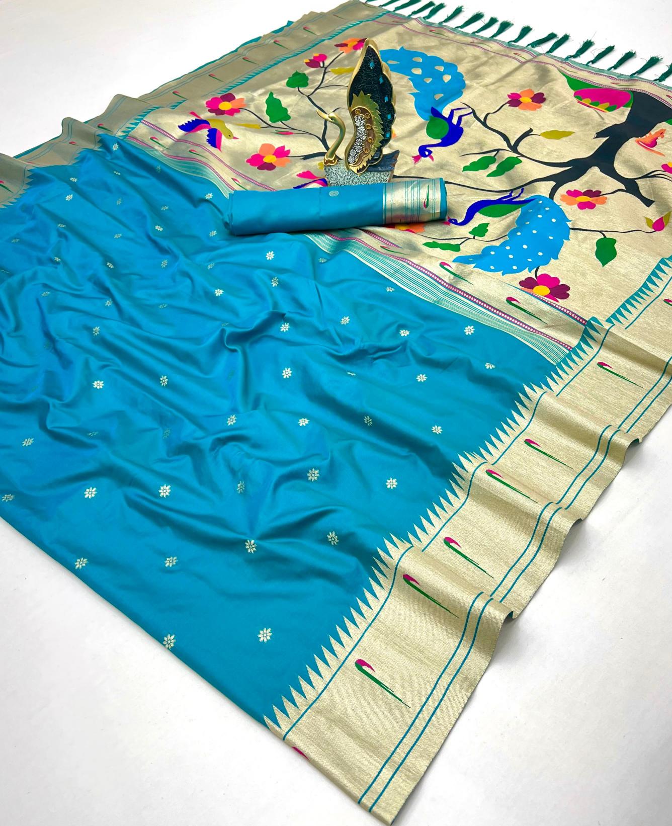 Anupama karma paithani voL-3 silk surat me saree wholesale market price list