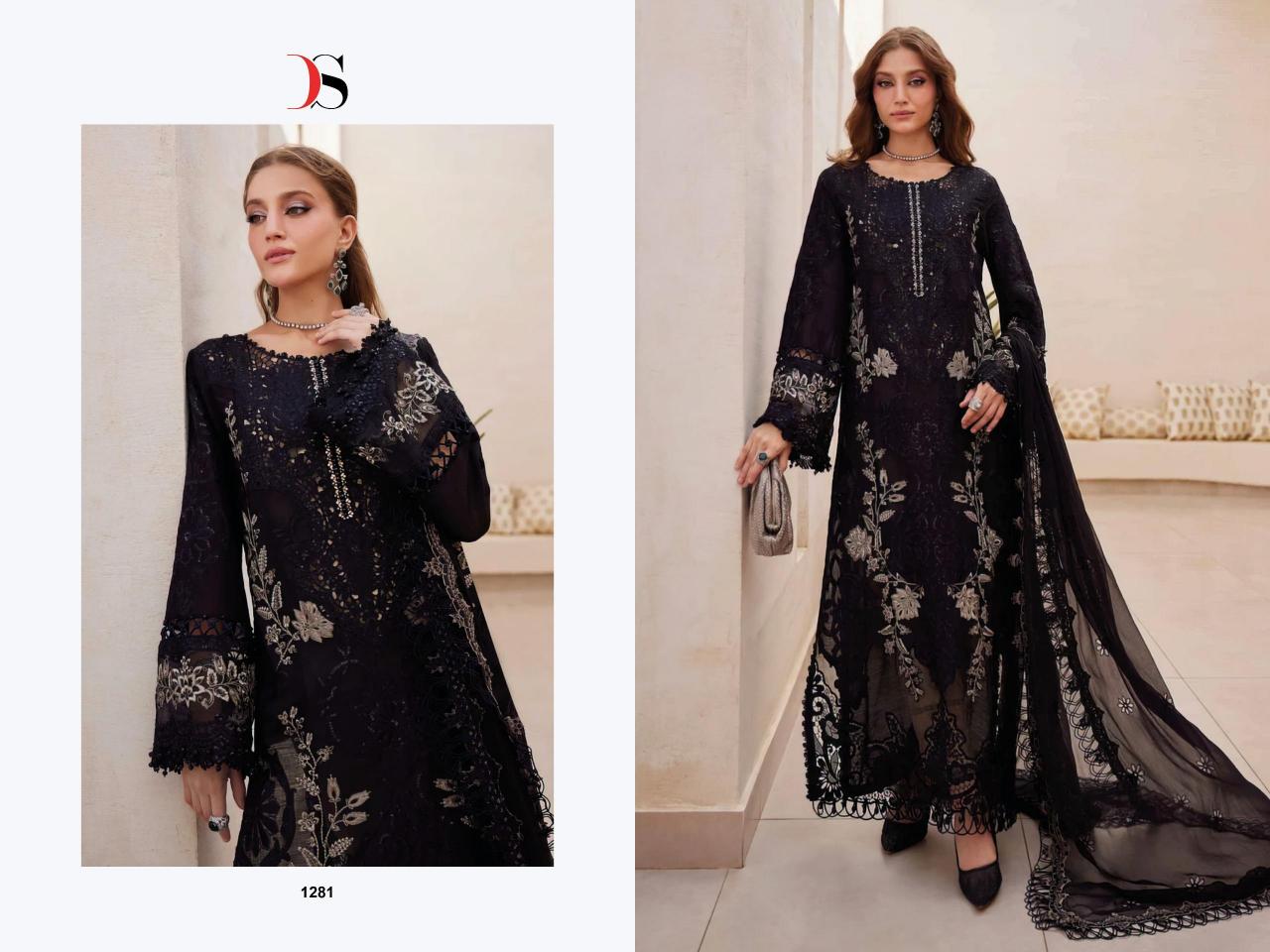 Deepsy suits maria b 25-2 pure cotton wholesale catalogue salwar kameez