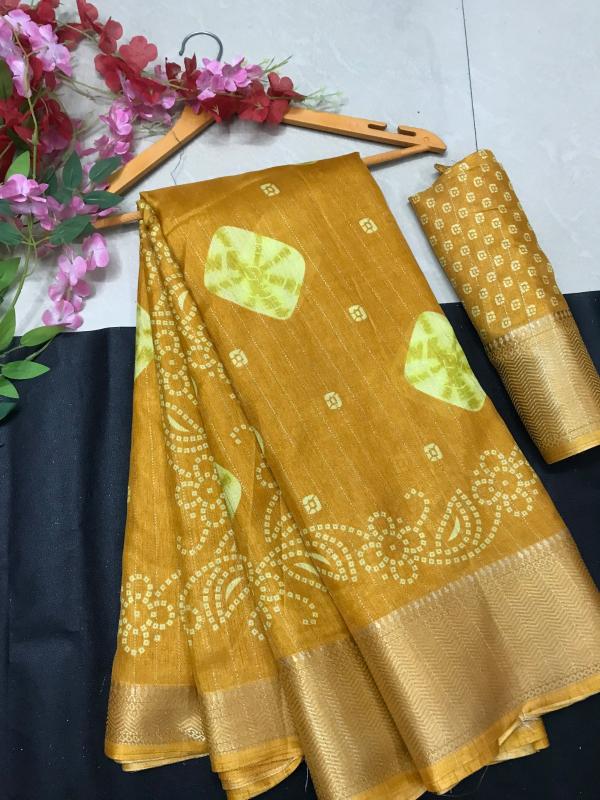 GC soft dola silk with border surat saree shop