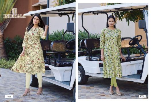 Indikala kushals madhubala anarkali style kurti catalogue wholesale