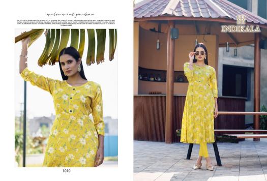 Indikala kushals madhubala anarkali style kurti catalogue wholesale
