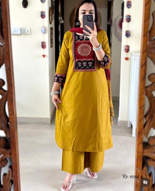K k boutique cotton with classy embroidery work biba kurtis india