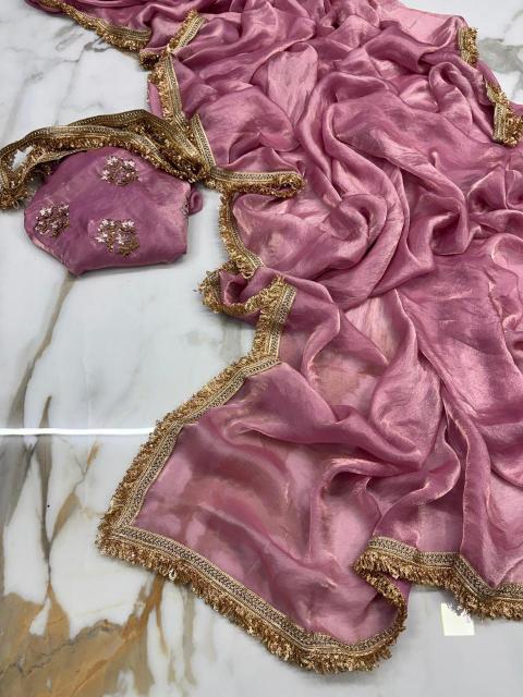 Karma space silk designer wholesale market in surat for sarees