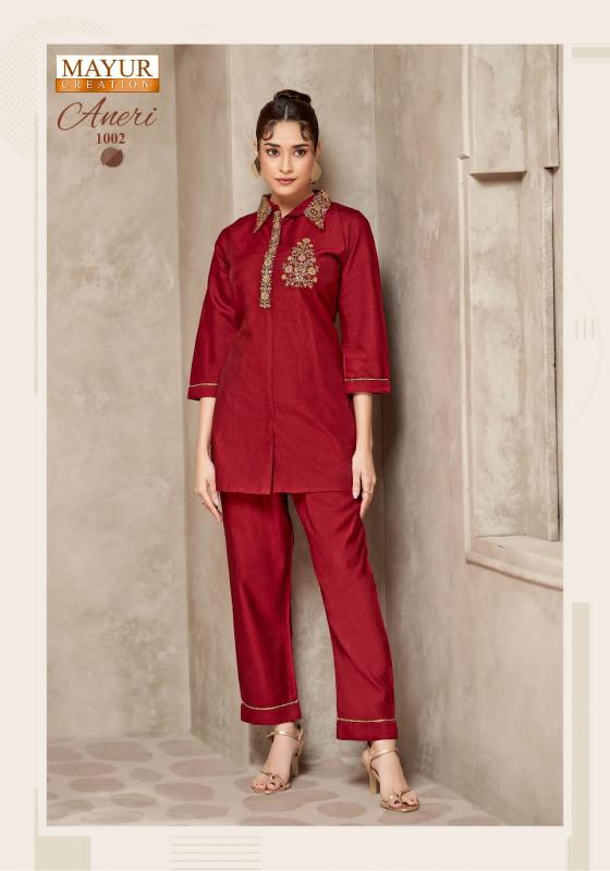 Mayur aneri vol-1 vertican silk cord set manufacturers