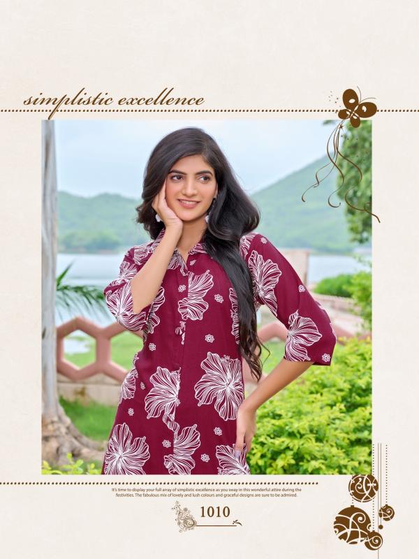 Paavi shivu vol 2 reyon print cord set for women wholesale