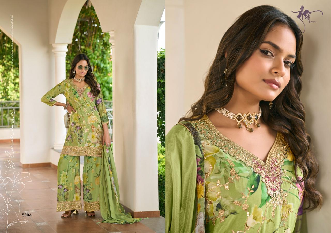 Radha trendz phool premium chinon wholesale catalogue salwar kameez