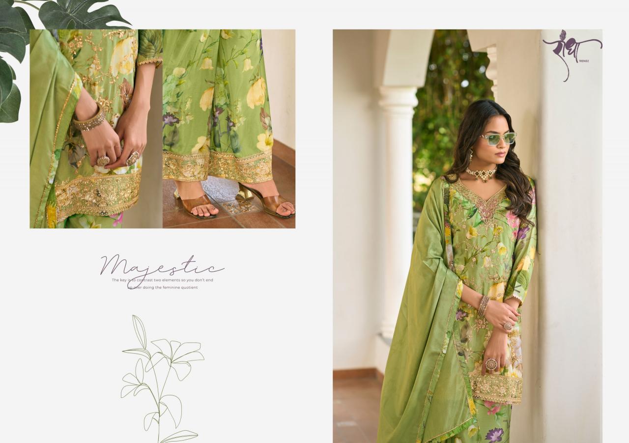 Radha trendz phool premium chinon wholesale catalogue salwar kameez
