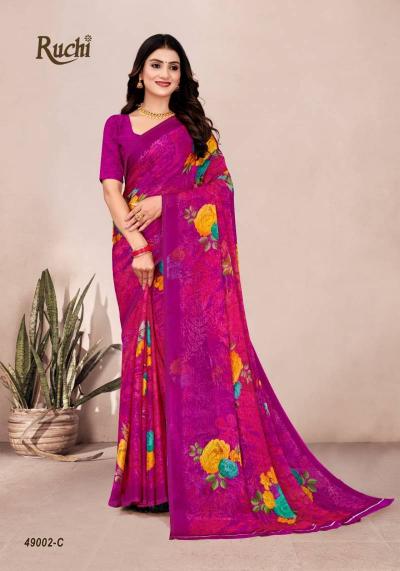 Ruchi Star Chiffon 201 Kolkata saree export market