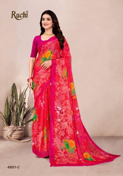 Ruchi Star Chiffon 201 Kolkata saree export market