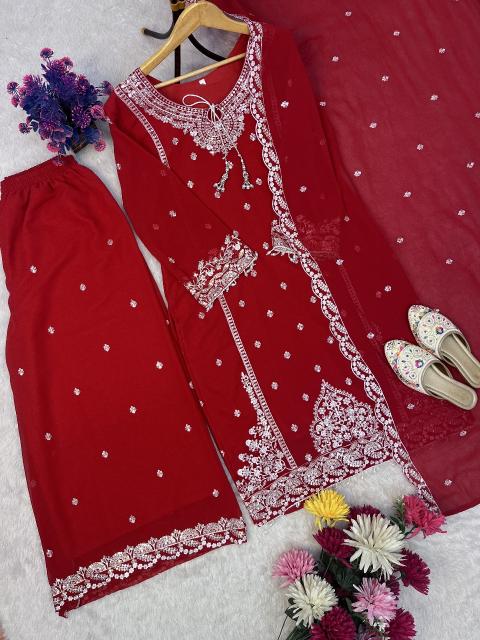 Sahiba d.no-AC-7057 fox georgette readymade wholesale salwar kameez market in bangalore