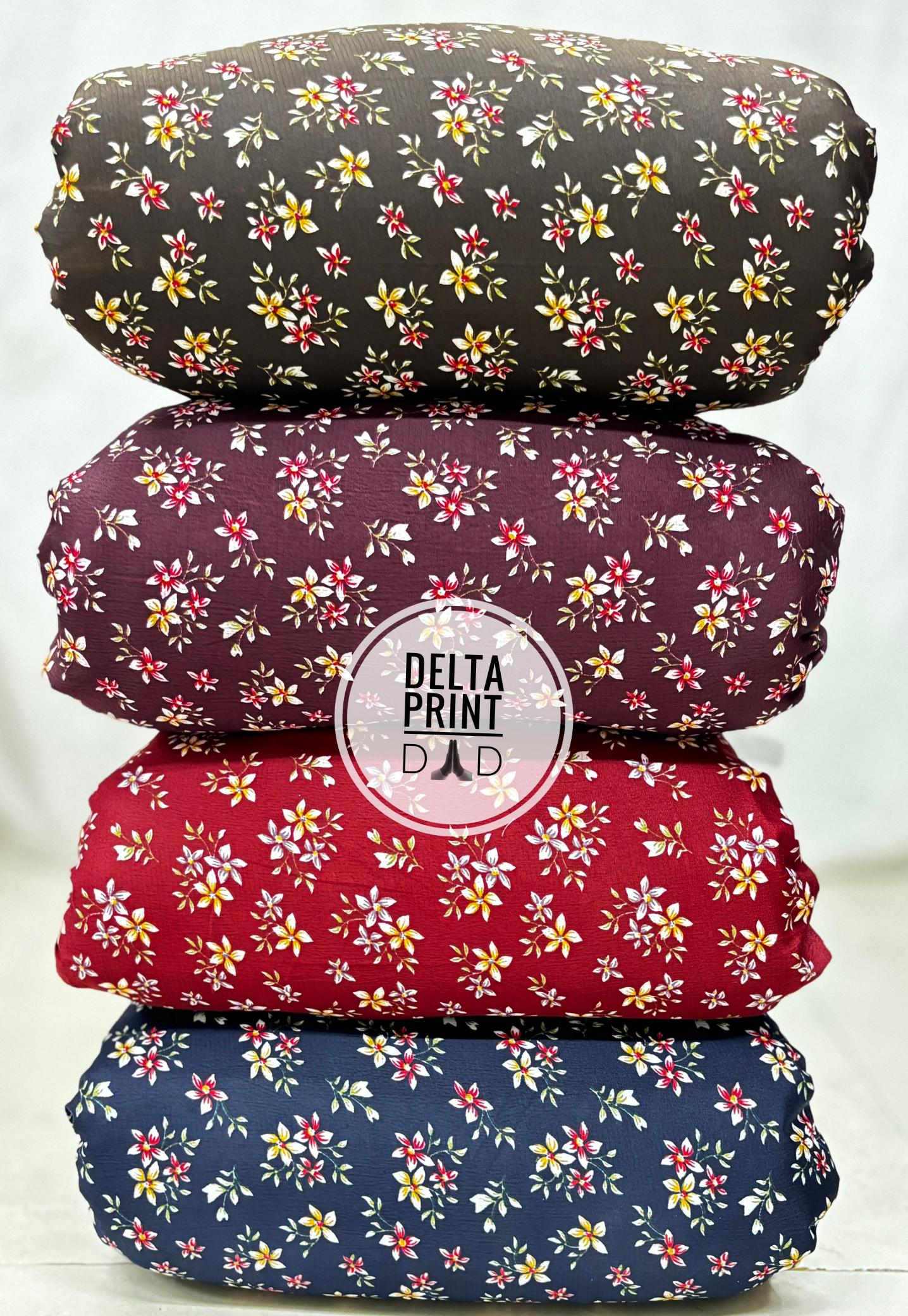 Sajni delta print Surat wholesale market for fabrics