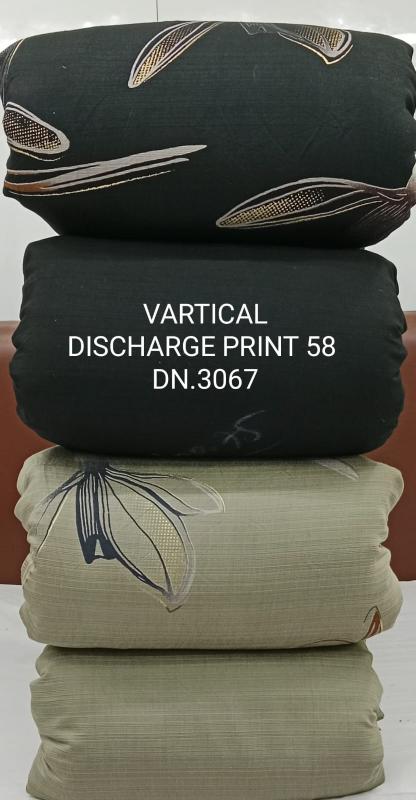 Sajni vertical discharge print Wholesale Print fabrics online shopping store in mumbai