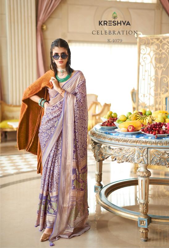 Shorya kreshva celebration georgette wholesale sarees for resellers online