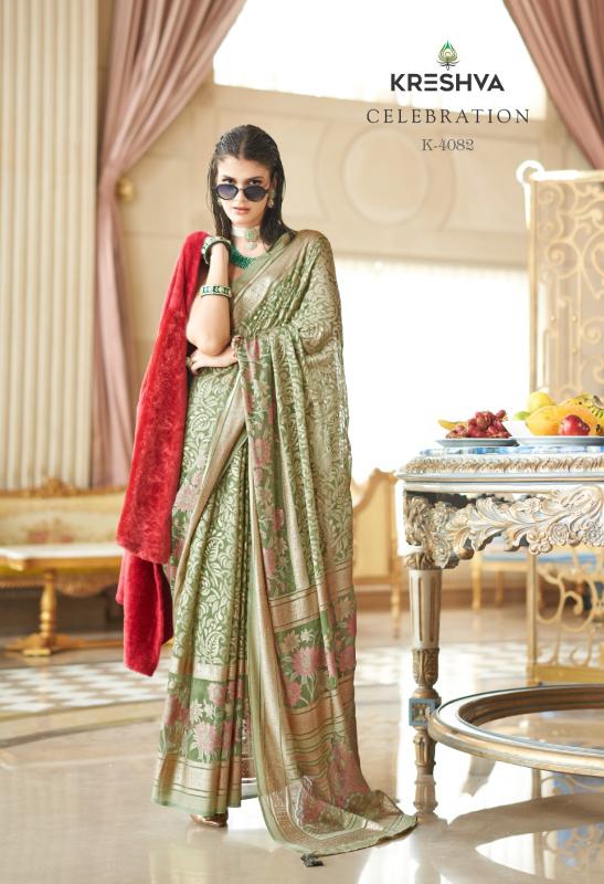 Shorya kreshva celebration georgette wholesale sarees for resellers online