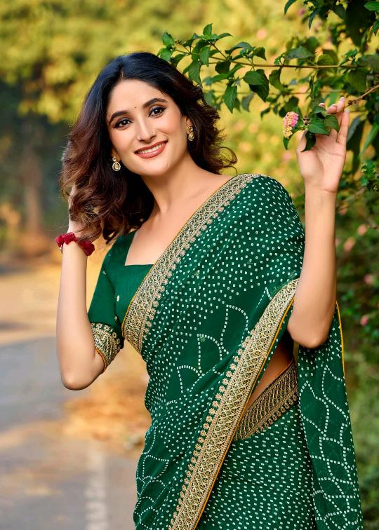 Shorya mono georgette with lace work 100 rs sarees wholesale online shopping