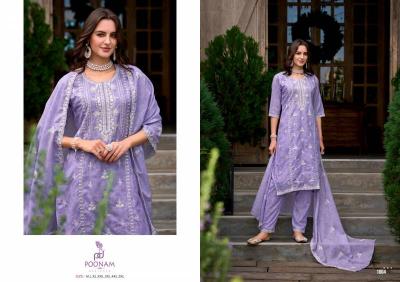 Shorya poonam lilah cotton 3 pcs surat wholesale market for kurtis