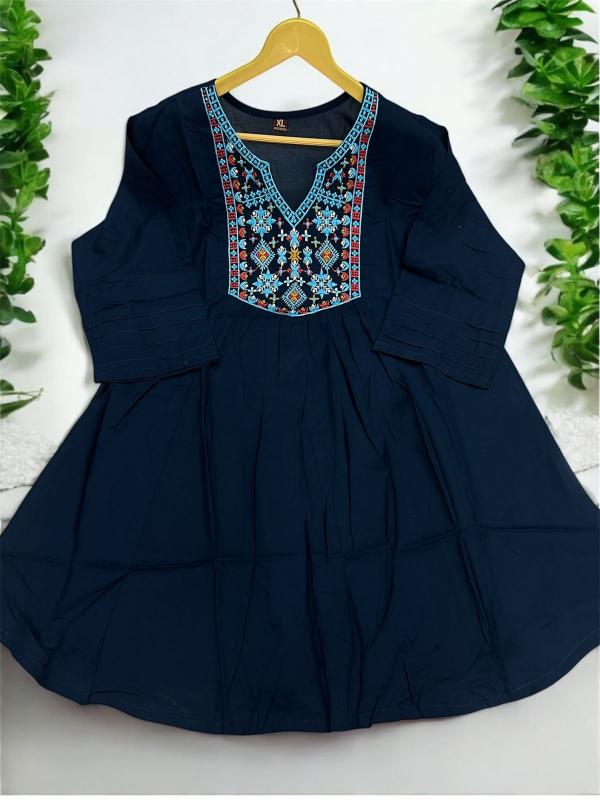 Shorya rayon office wear short top cheapest wholesale saree market in india