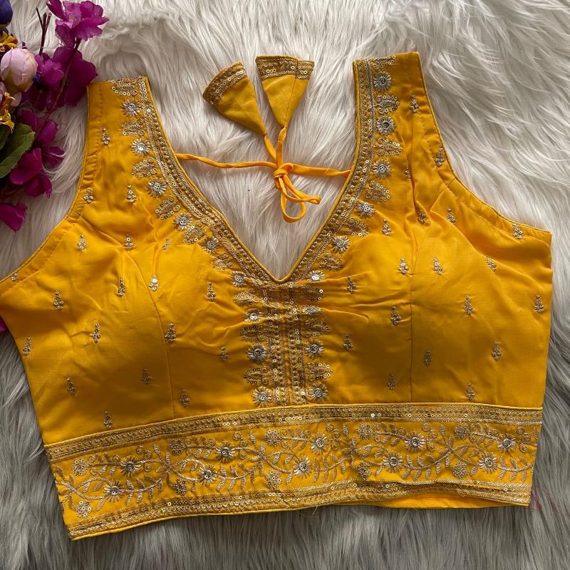 Shorya roman silk bridal desgine blouse wholesale market in india
