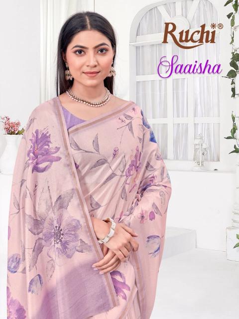 Shorya ruchi saisha 2 digital print tussar silk surat saree online shopping with price