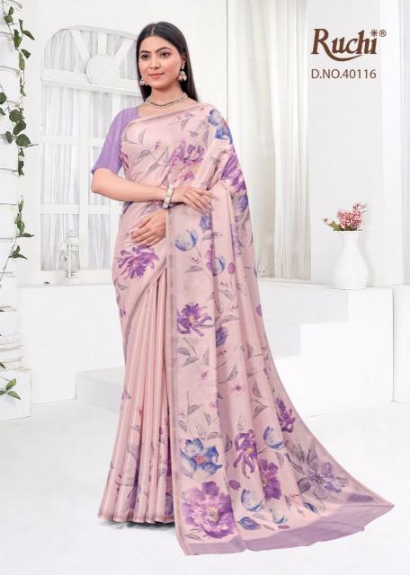 Shorya ruchi saisha 2 digital print tussar silk surat saree online shopping with price