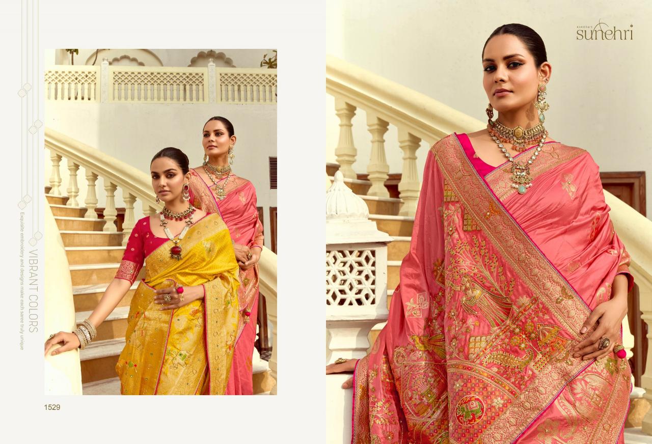 Shorya sunehri alankar festival special dola silk surat wholesale market price list