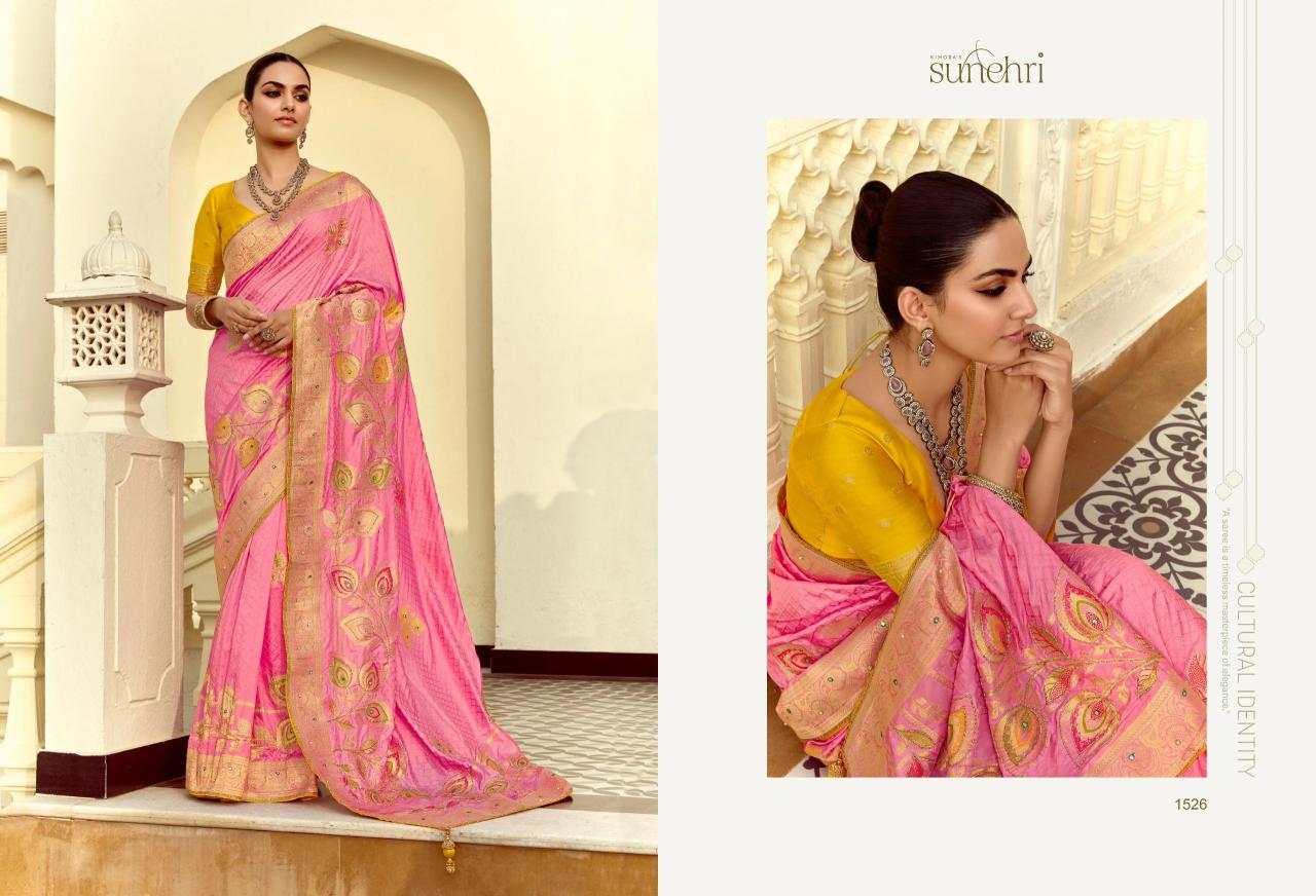 Shorya sunehri alankar festival special dola silk surat wholesale market price list