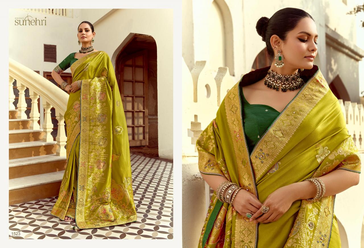 Shorya sunehri alankar festival special dola silk surat wholesale market price list