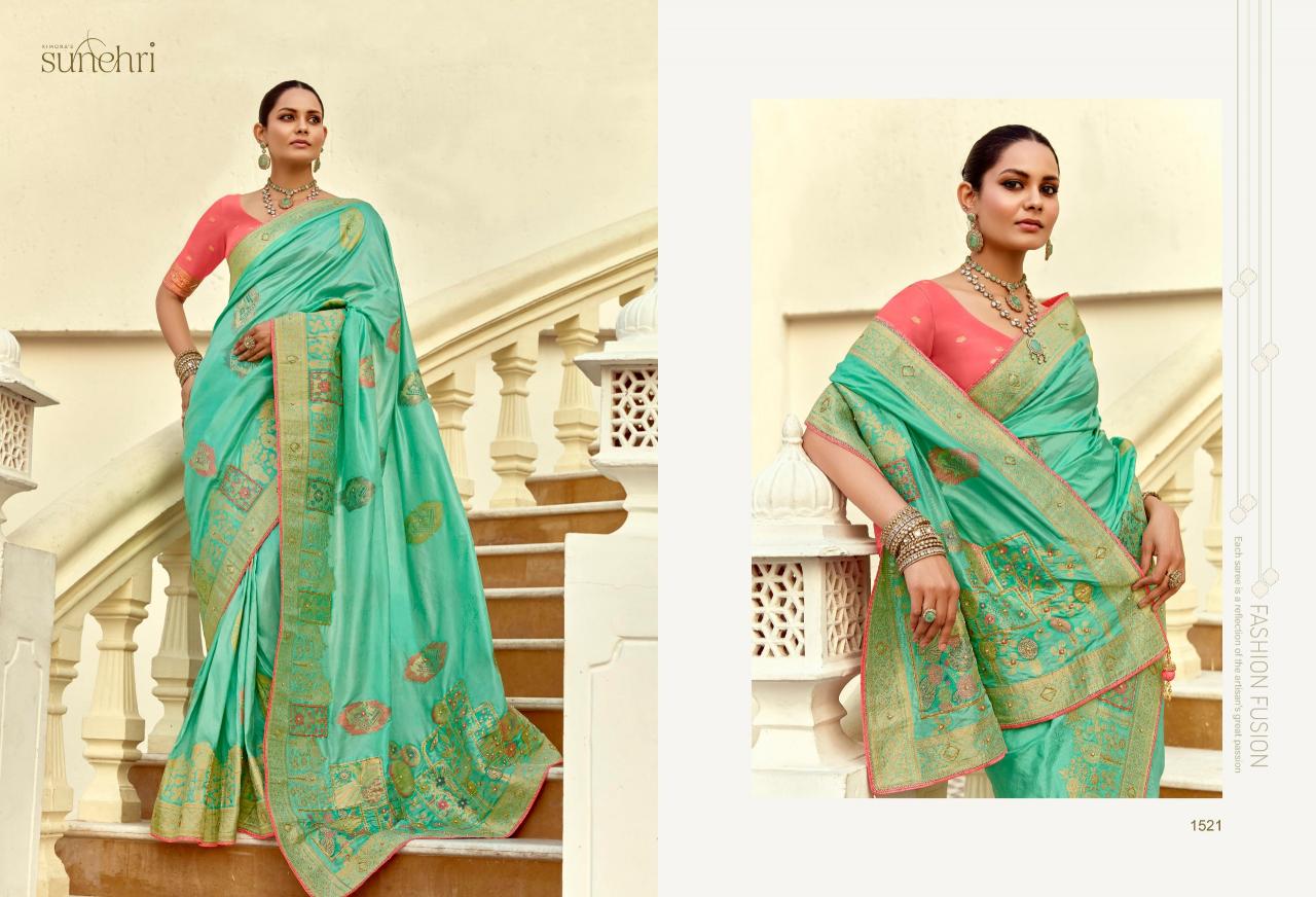 Shorya sunehri alankar festival special dola silk surat wholesale market price list