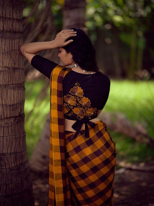 Shorya unique back work blouse surat sarees wholesale online shopping