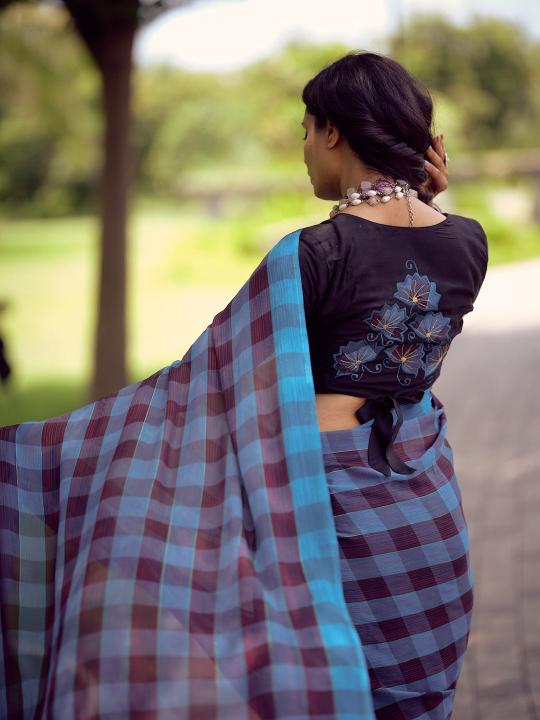 Shorya unique back work blouse surat sarees wholesale online shopping