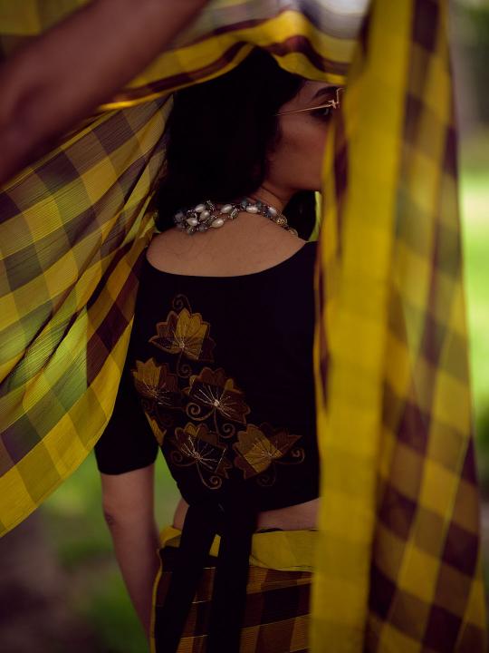 Shorya unique back work blouse surat sarees wholesale online shopping