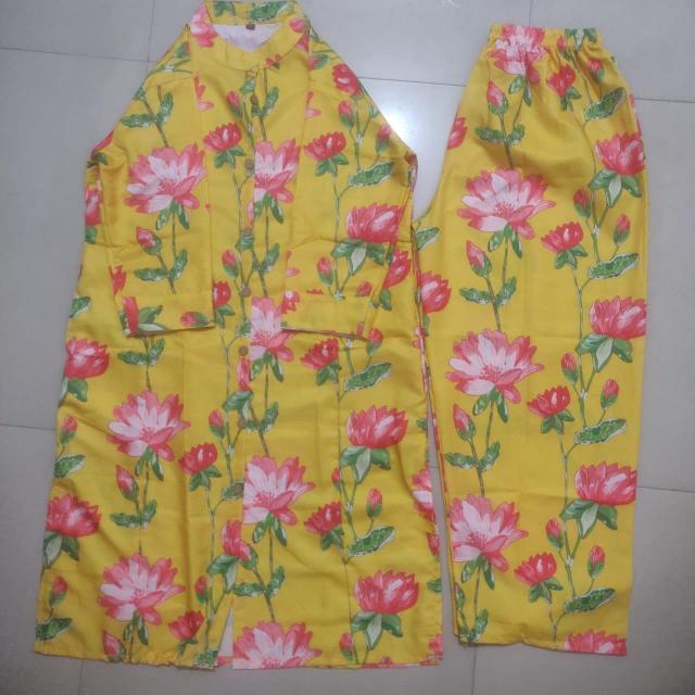 Shree salasar poly reyon cord set women wholesale