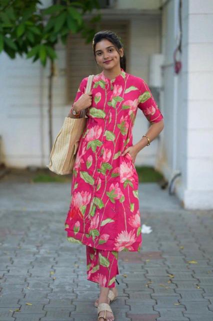 Shree salasar poly reyon cord set women wholesale