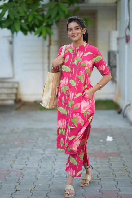 Shree salasar poly reyon cord set women wholesale