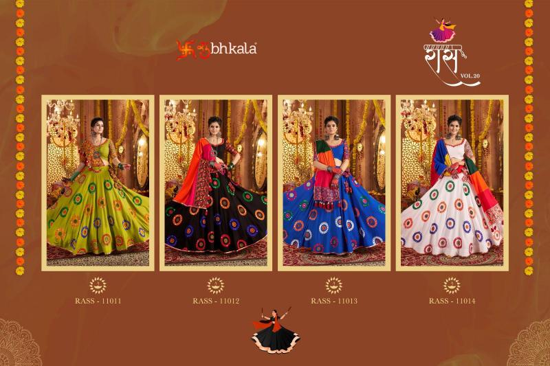 SHUBHKALA RAAS VOL. 20 Online wholesale market for Lehengha cholis