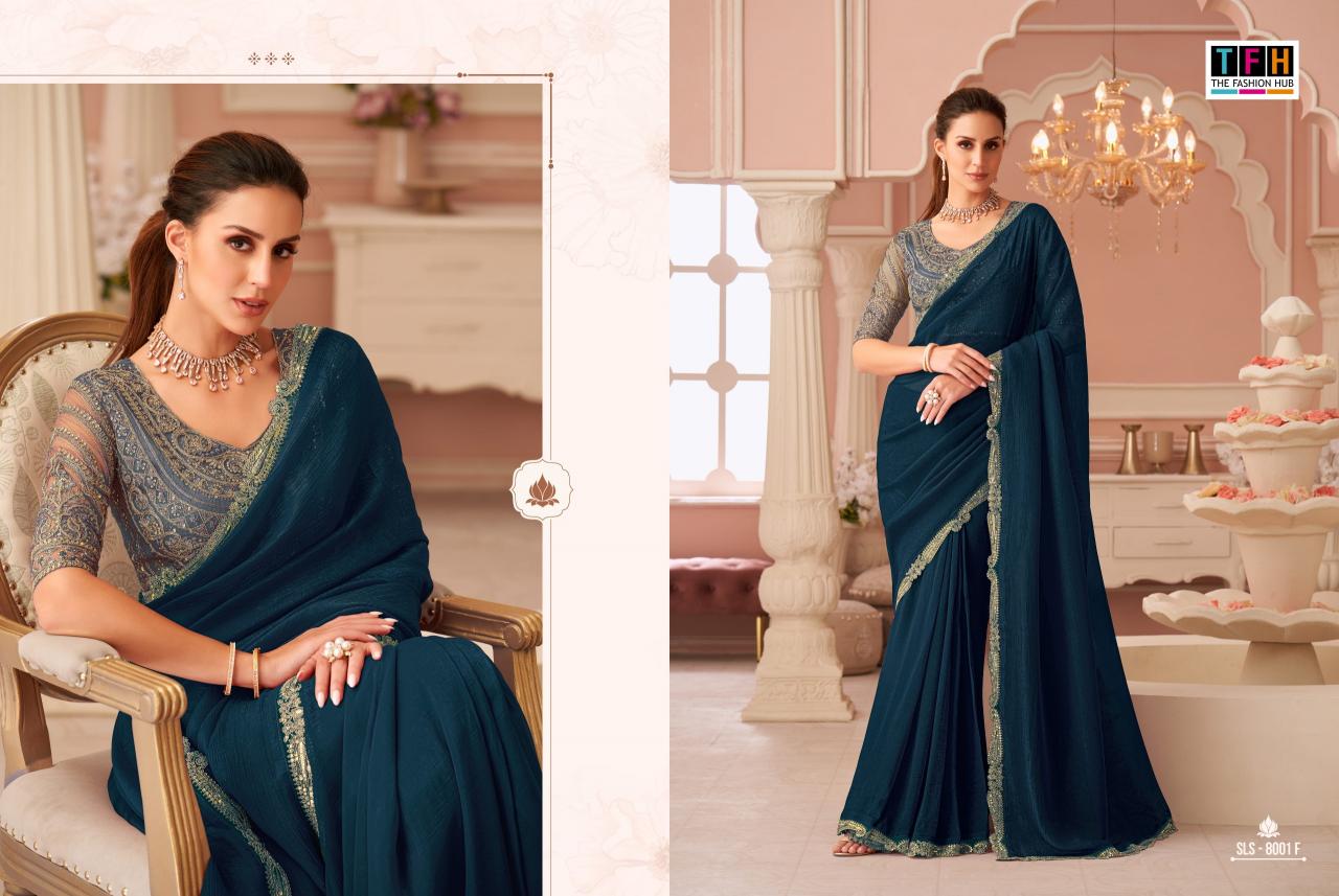TFH salsa style georgette online saree shopping in surat